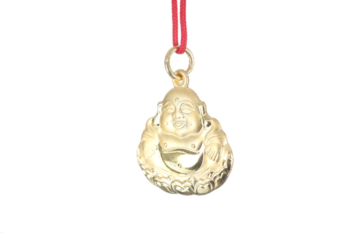 24K Gold Buddha Pendant