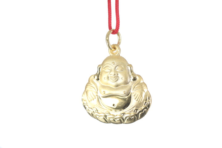 24K Gold Buddha Pendant