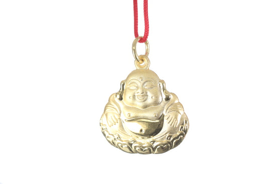 24K Gold Buddha Pendant