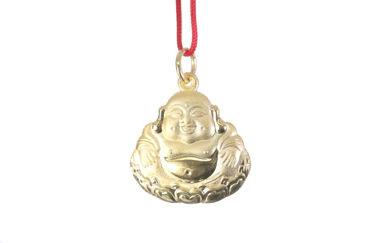 24K Gold Buddha Pendant