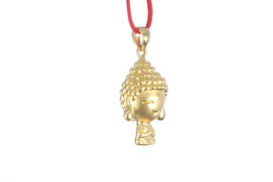 24K 3D Gold Buddha Pendant