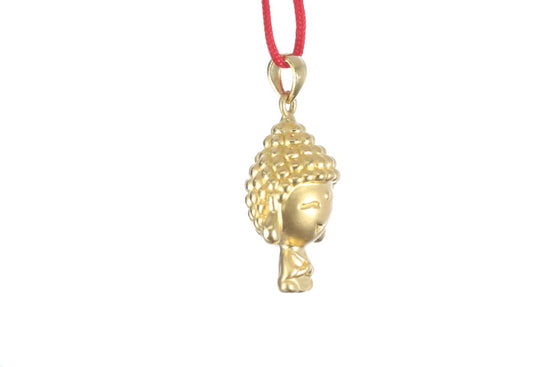 24K 3D Gold Buddha Pendant