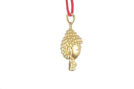 24K 3D Gold Buddha Pendant