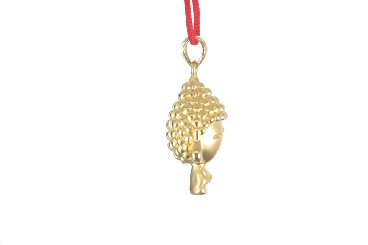 24K 3D Gold Buddha Pendant