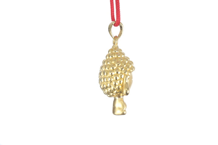 24K 3D Gold Buddha Pendant