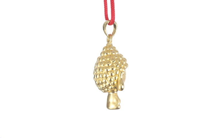 24K 3D Gold Buddha Pendant