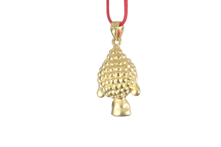 24K 3D Gold Buddha Pendant