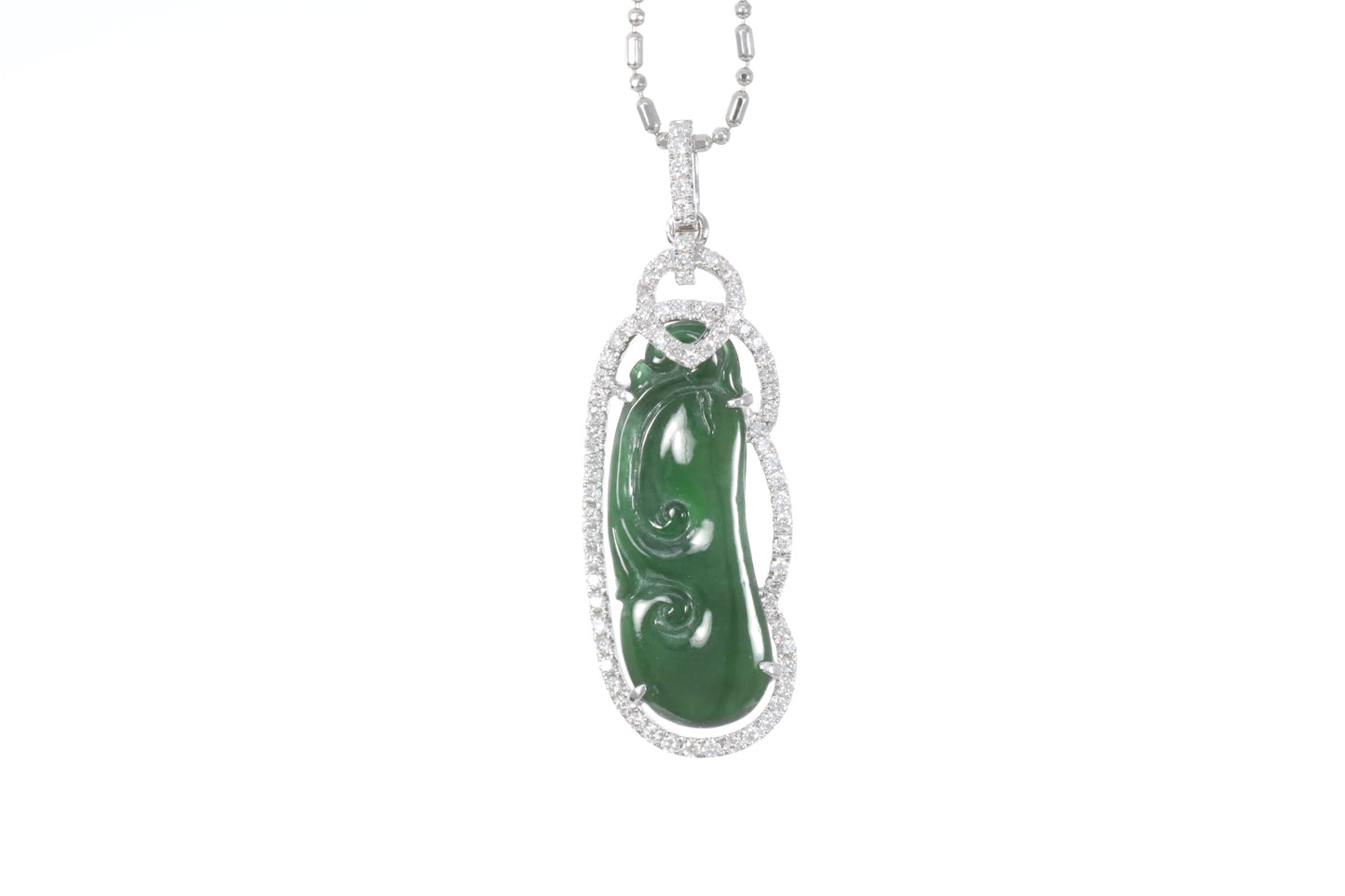 Jadeite Ruyi Pendant