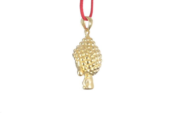 24K 3D Gold Buddha Pendant