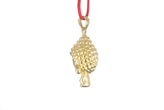 24K 3D Gold Buddha Pendant