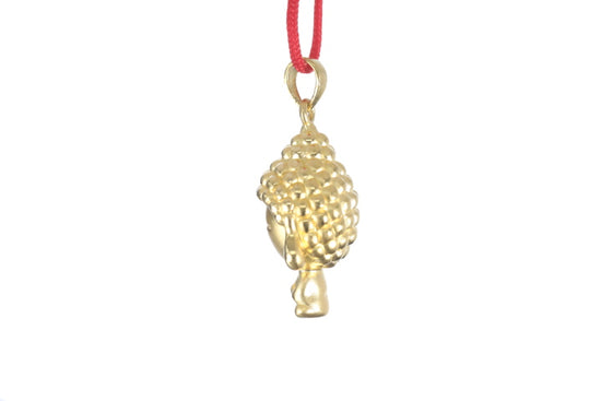 24K 3D Gold Buddha Pendant