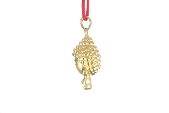 24K 3D Gold Buddha Pendant