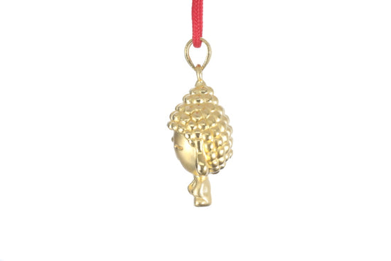 24K 3D Gold Buddha Pendant