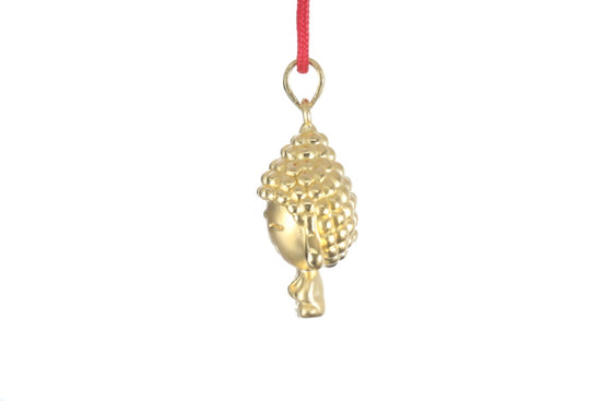 24K 3D Gold Buddha Pendant