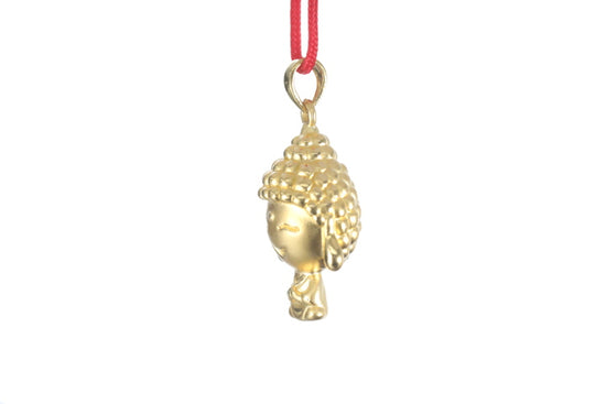 24K 3D Gold Buddha Pendant