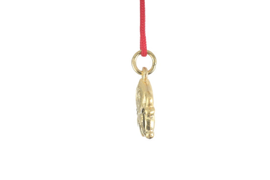 24K 3D Gold Monkey Pendant