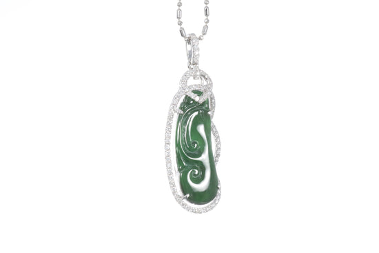 Jadeite Ruyi Pendant