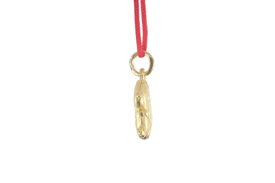 24K 3D Gold Monkey Pendant