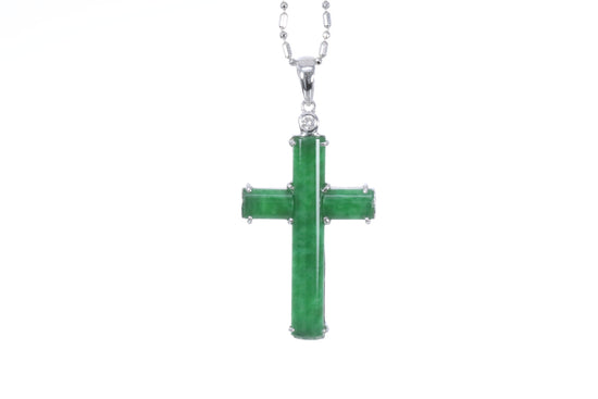 Jadeite Cross