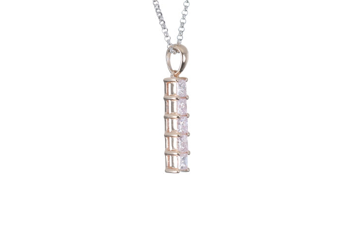 Pink Diamond Pendant