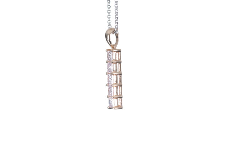 Pink Diamond Pendant