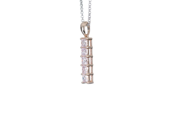 Pink Diamond Pendant