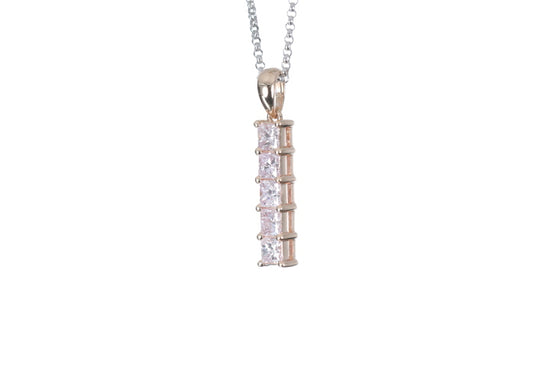 Pink Diamond Pendant