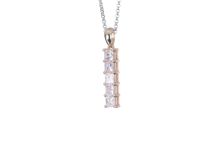 Pink Diamond Pendant