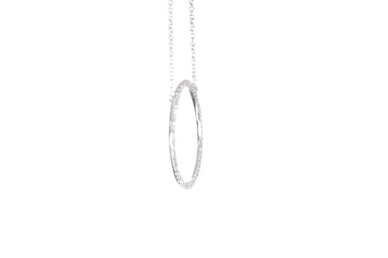 Circle Diamond Pendant