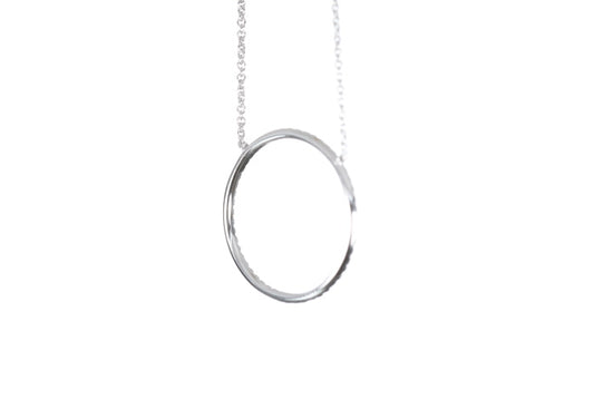 Circle Diamond Pendant