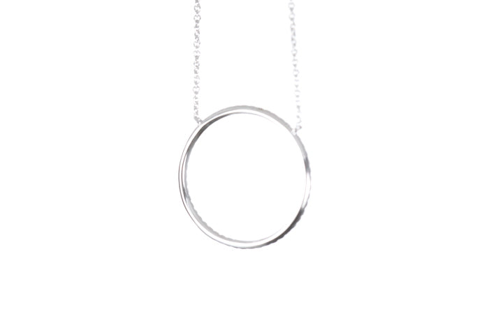 Circle Diamond Pendant