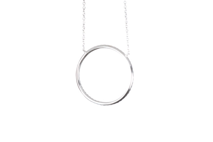 Circle Diamond Pendant