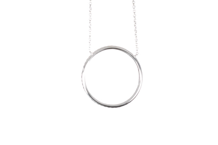 Circle Diamond Pendant