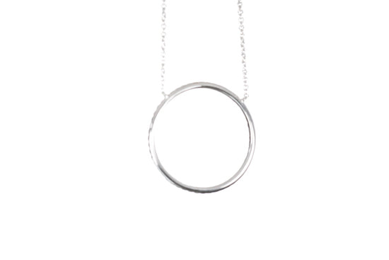 Circle Diamond Pendant