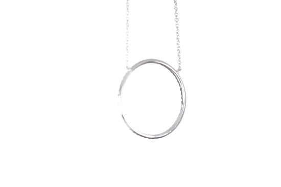 Circle Diamond Pendant