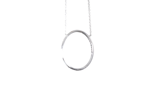 Circle Diamond Pendant