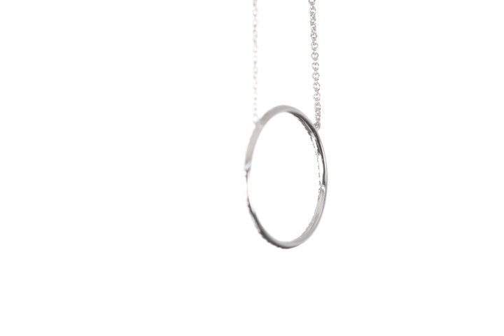 Circle Diamond Pendant