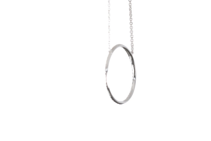 Circle Diamond Pendant