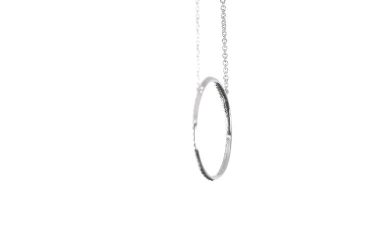 Circle Diamond Pendant