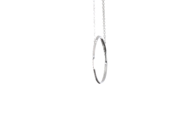 Circle Diamond Pendant