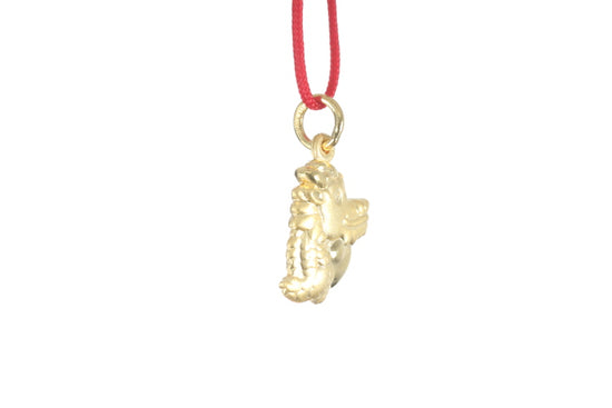 Load image into Gallery viewer, 24K 3D Gold Dragon Pendant
