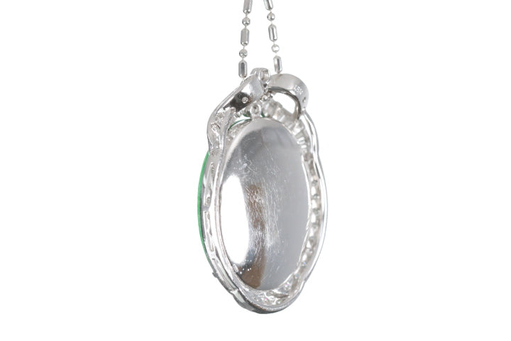 Chinese Coin Jadeite Pendant