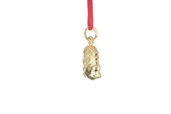 24K 3D Gold Ram Pendant