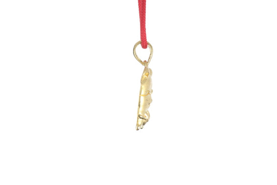 24K Gold Rat Pendant