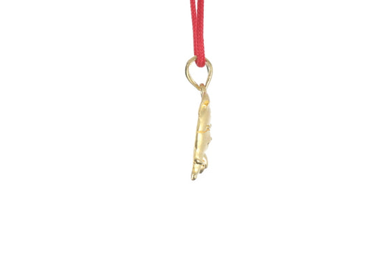 24K Gold Rat Pendant