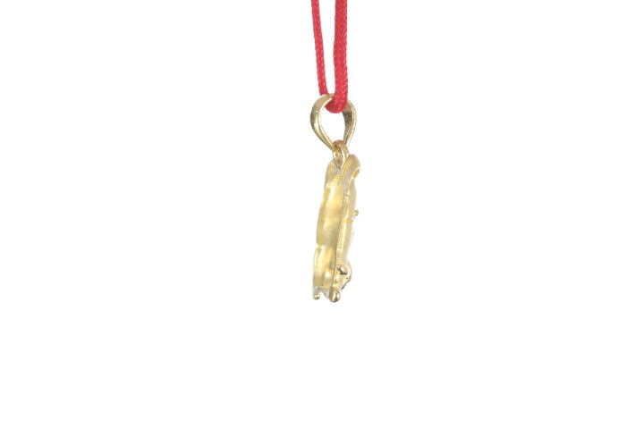 24K Gold Rat Pendant