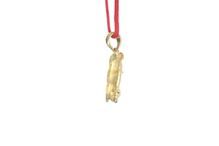 24K Gold Rat Pendant