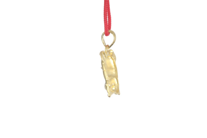 24K Gold Rat Pendant