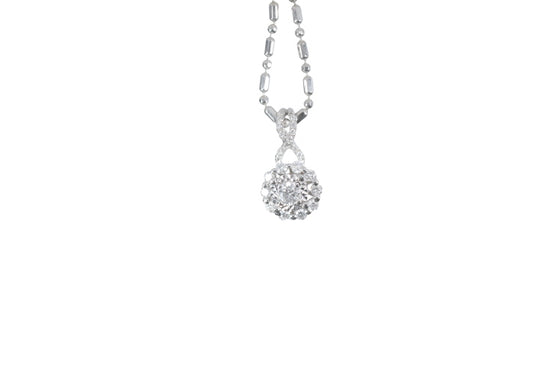 Floral Diamond Pendant