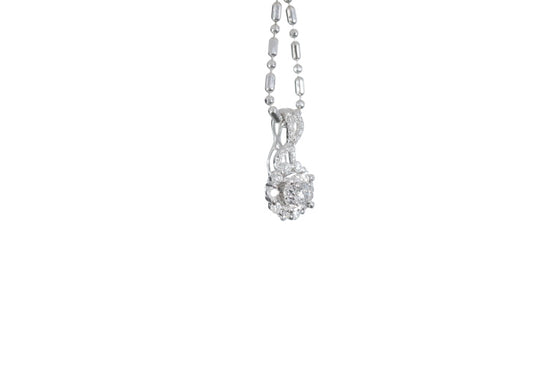 Floral Diamond Pendant
